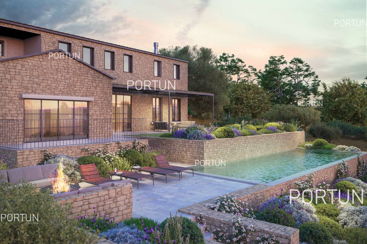 Stunning villa with seaview above the Mirna valley - 20805 003