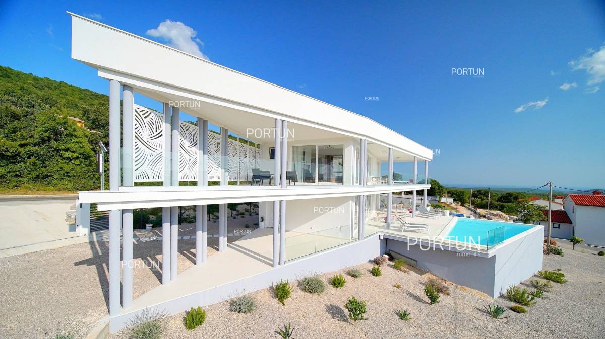 Stunning modern villa with open view to the sea in Istria - 20784 003d