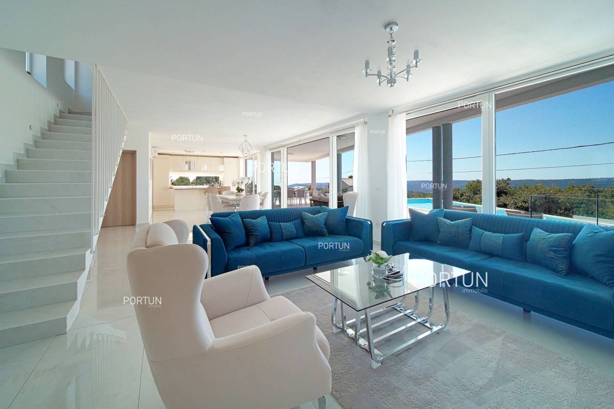 Stunning modern villa with open view to the sea in Istria - 20784 016d